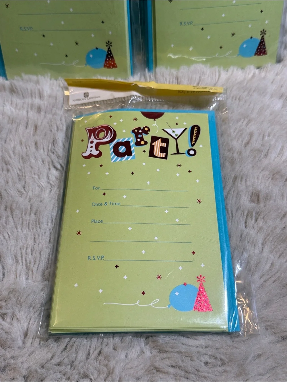 ✨American Greeting Adult, Party! Invitations✨